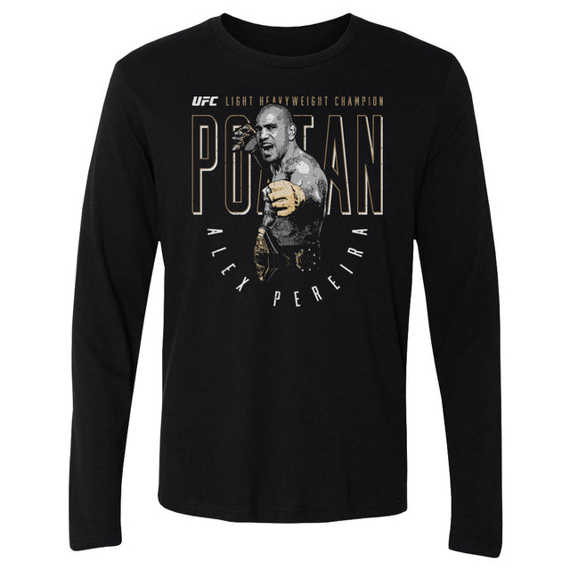 Alex Pereira Men's Long Sleeve T-Shirt | 500 LEVEL