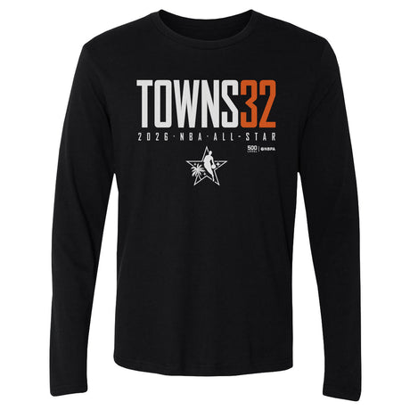Karl-Anthony Towns Men's Long Sleeve T-Shirt | 500 LEVEL
