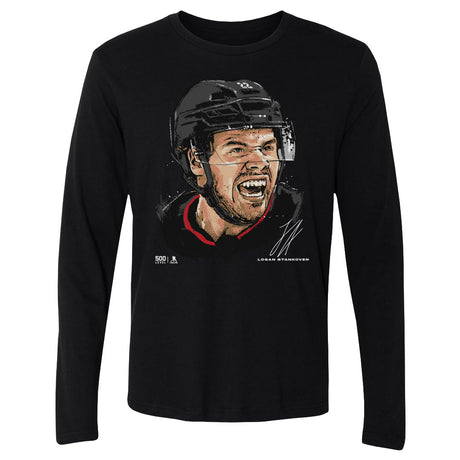 Logan Stankoven Men's Long Sleeve T-Shirt | 500 LEVEL