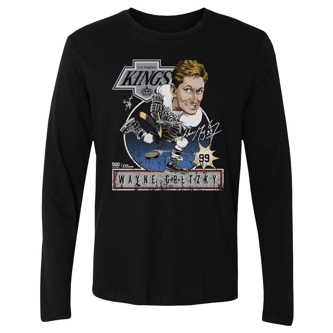 Wayne Gretzky Men's Long Sleeve T-Shirt | 500 LEVEL