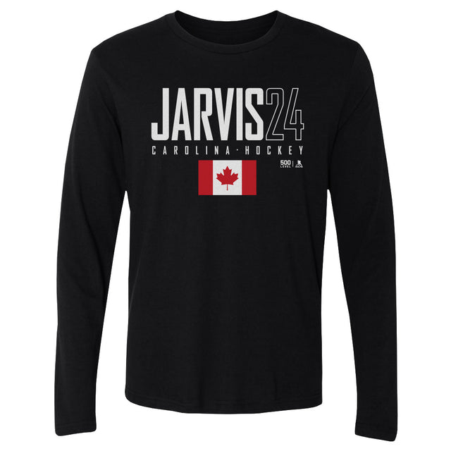 Seth Jarvis Men's Long Sleeve T-Shirt | 500 LEVEL
