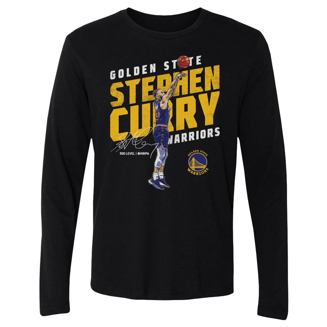 Steph Curry Men's Long Sleeve T-Shirt | 500 LEVEL