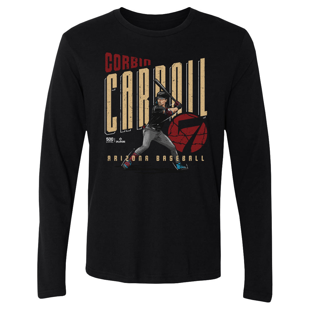Corbin Carroll Men's Long Sleeve T-Shirt | 500 LEVEL