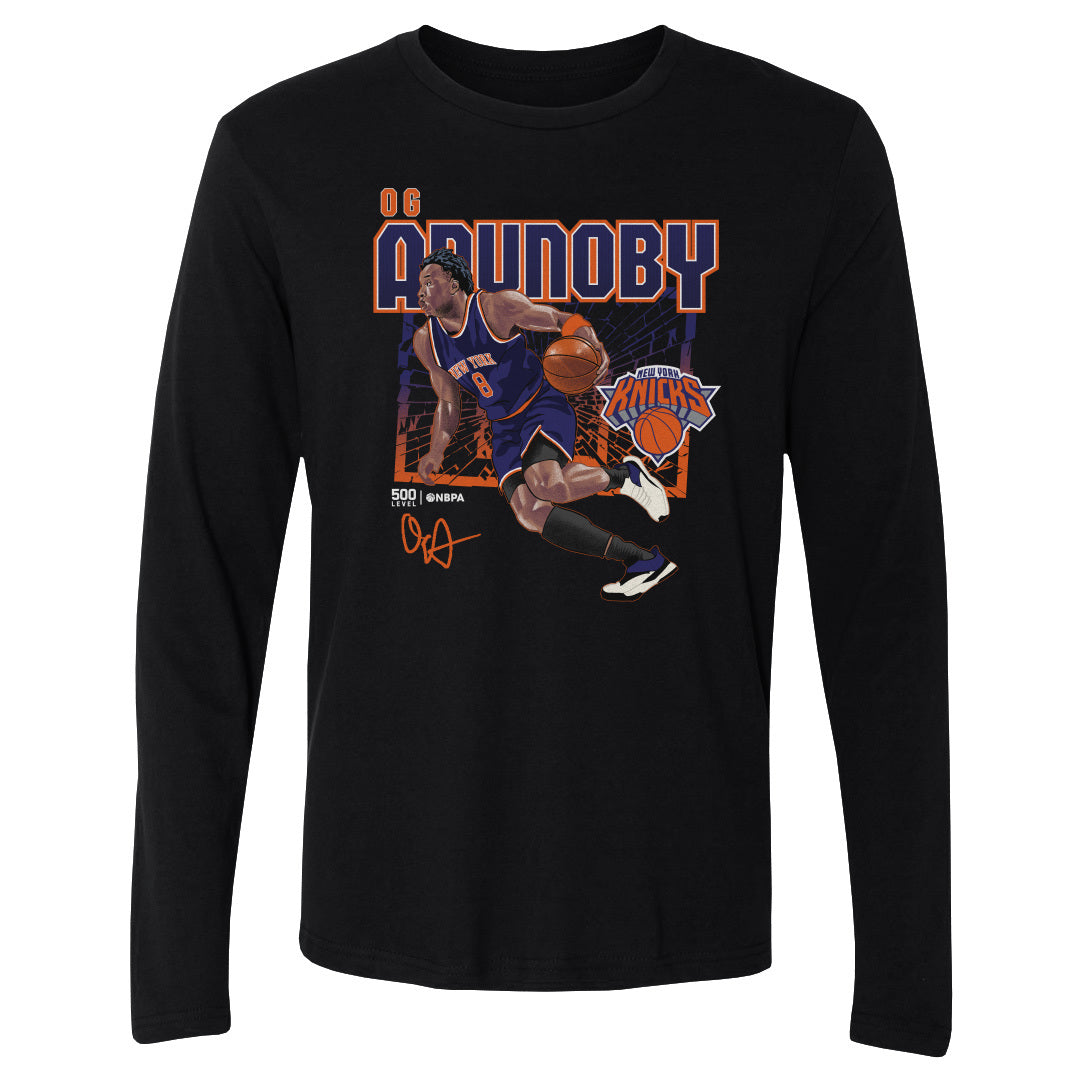 OG Anunoby Men's Long Sleeve T-Shirt | 500 LEVEL