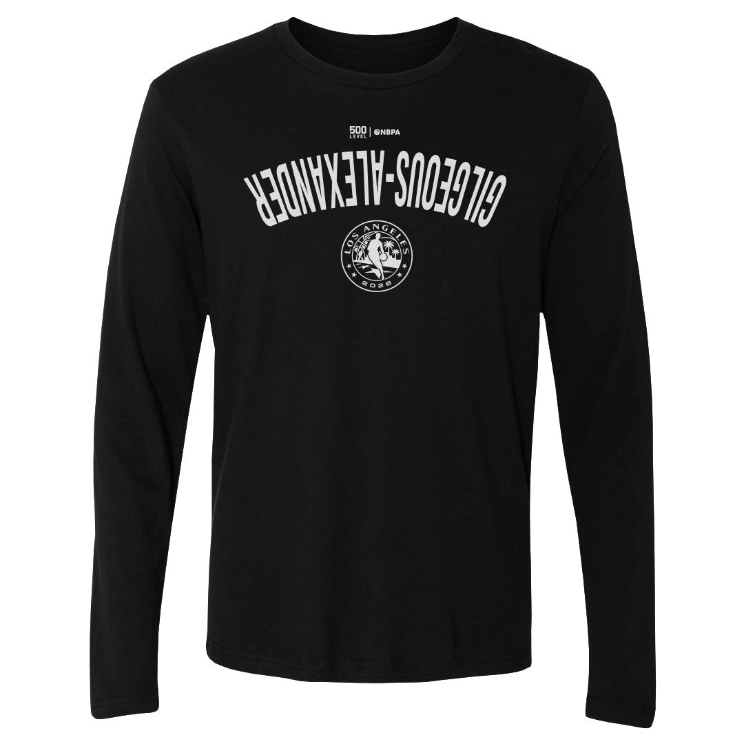 Shai Gilgeous-Alexander Men's Long Sleeve T-Shirt | 500 LEVEL