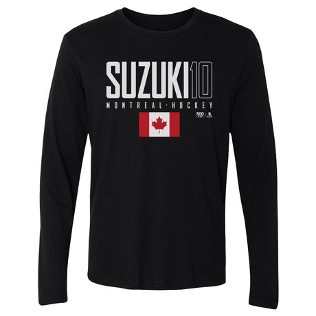 Nick Suzuki Men's Long Sleeve T-Shirt | 500 LEVEL