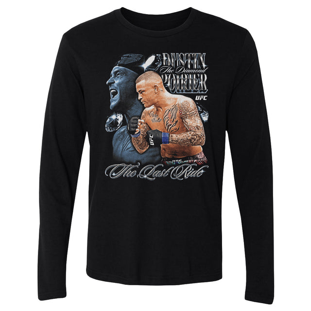 Dustin Poirier Men's Long Sleeve T-Shirt | 500 LEVEL
