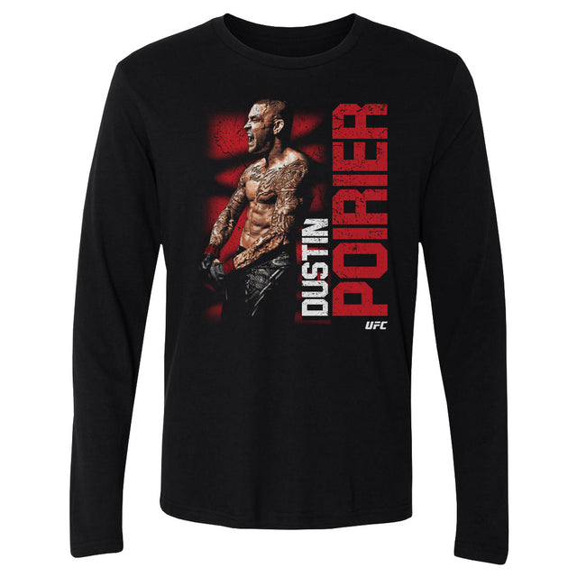 Dustin Poirier Men's Long Sleeve T-Shirt | 500 LEVEL