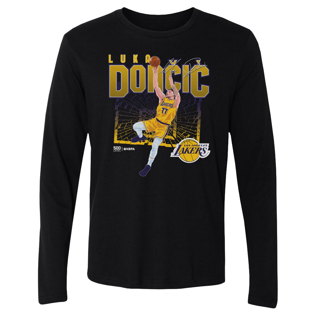Luka Doncic Men's Long Sleeve T-Shirt | 500 LEVEL