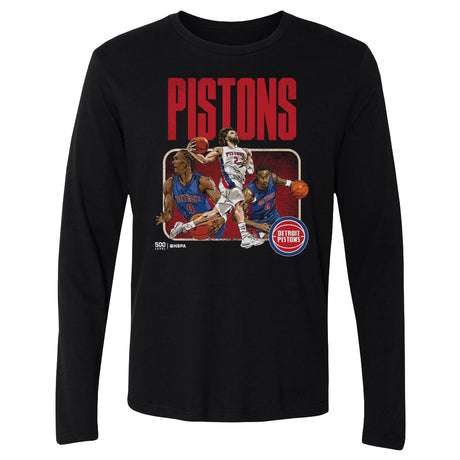 Detroit Pistons Men's Long Sleeve T-Shirt | 500 LEVEL