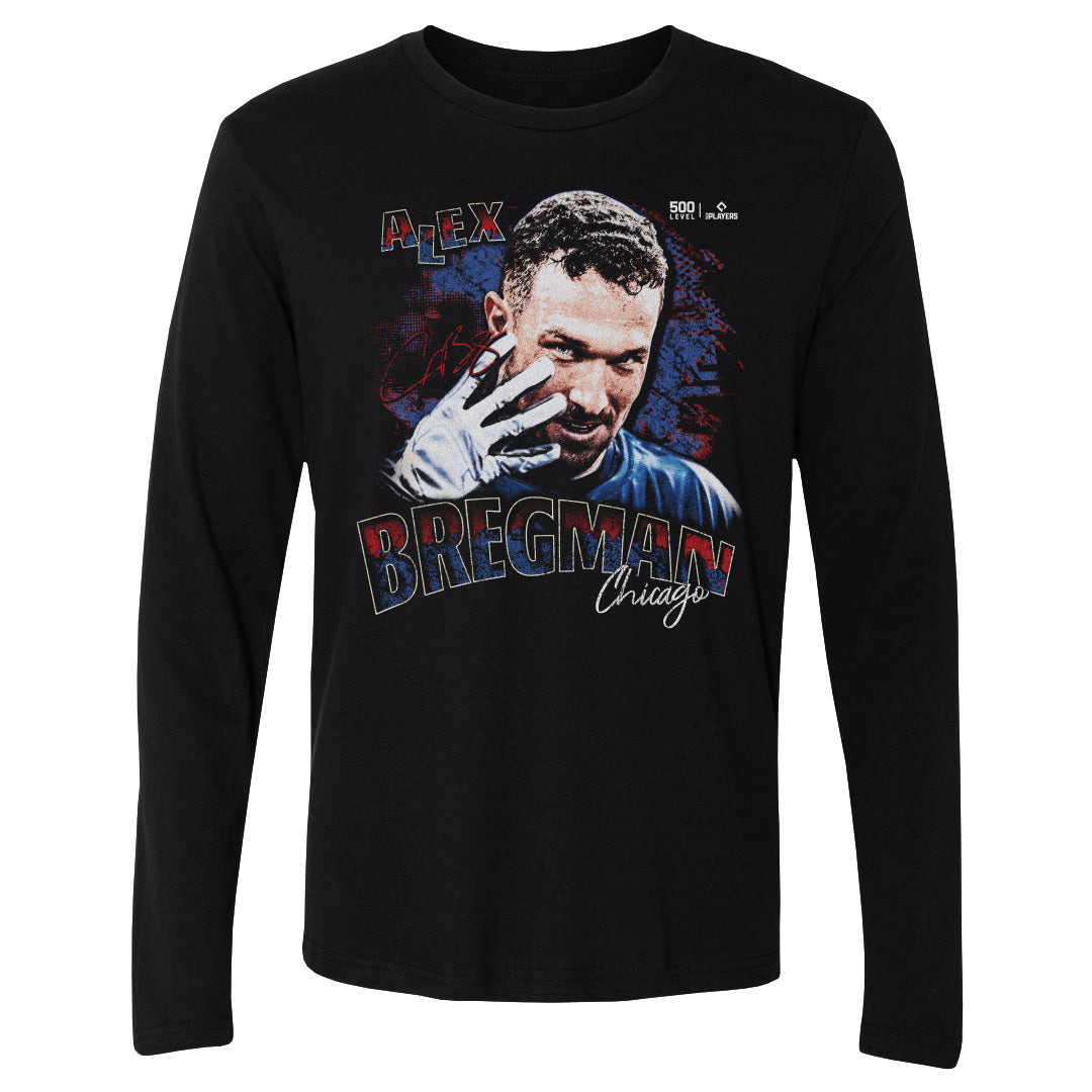 Alex Bregman Men's Long Sleeve T-Shirt | 500 LEVEL