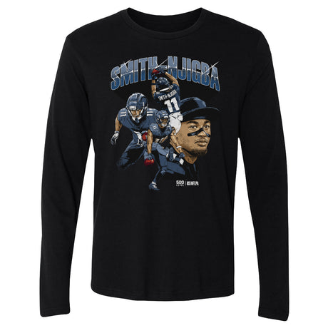 Jaxon Smith-Njigba Men's Long Sleeve T-Shirt | 500 LEVEL