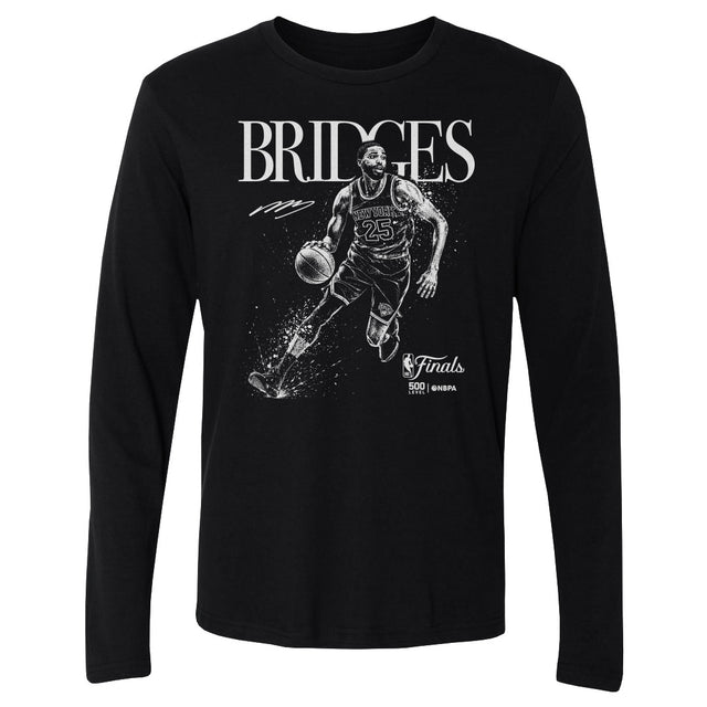 Mikal Bridges Men's Long Sleeve T-Shirt | 500 LEVEL