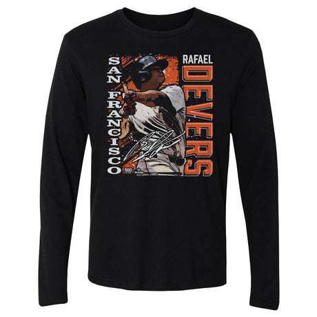 Rafael Devers Men's Long Sleeve T-Shirt | 500 LEVEL