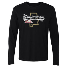 Birmingham Stallions Men's Long Sleeve T-Shirt | 500 LEVEL
