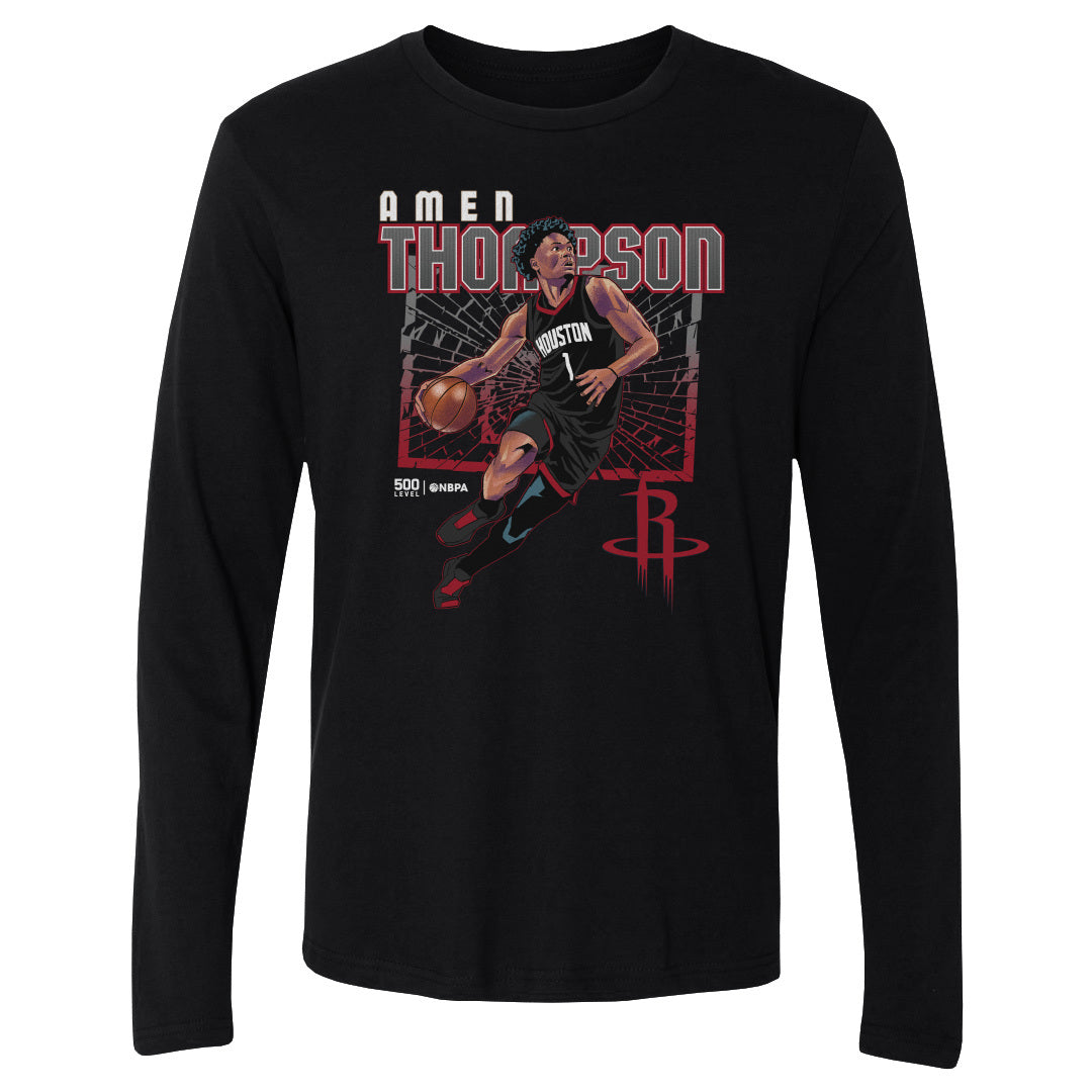 Amen Thompson Men's Long Sleeve T-Shirt | 500 LEVEL