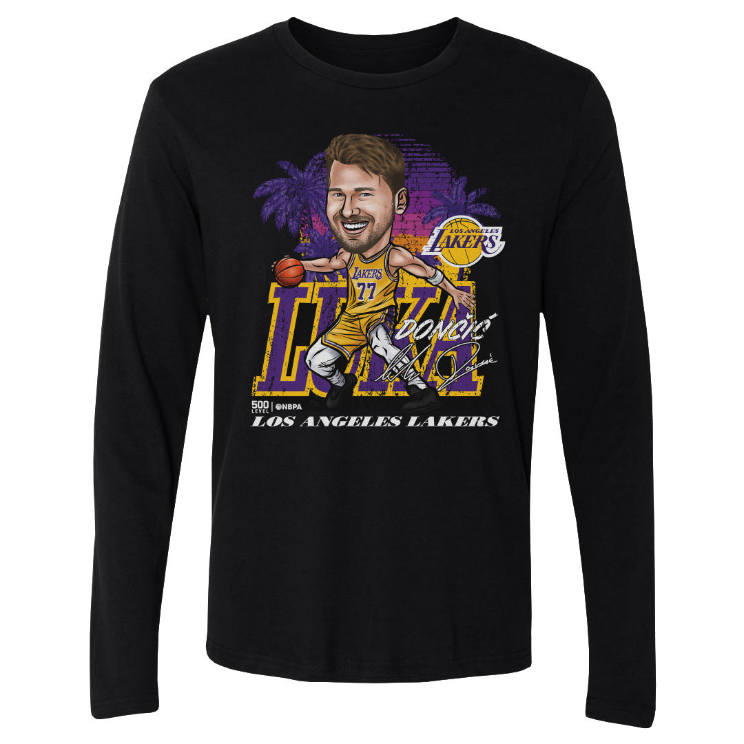 Luka Doncic Men's Long Sleeve T-Shirt | 500 LEVEL
