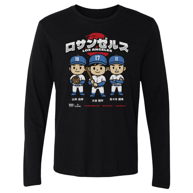 Shohei Ohtani Men's Long Sleeve T-Shirt | 500 LEVEL