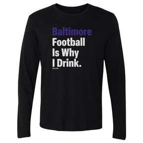 Baltimore Football Men's Long Sleeve T-Shirt | 500 LEVEL