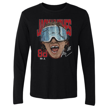 Jack Hughes Men's Long Sleeve T-Shirt | 500 LEVEL