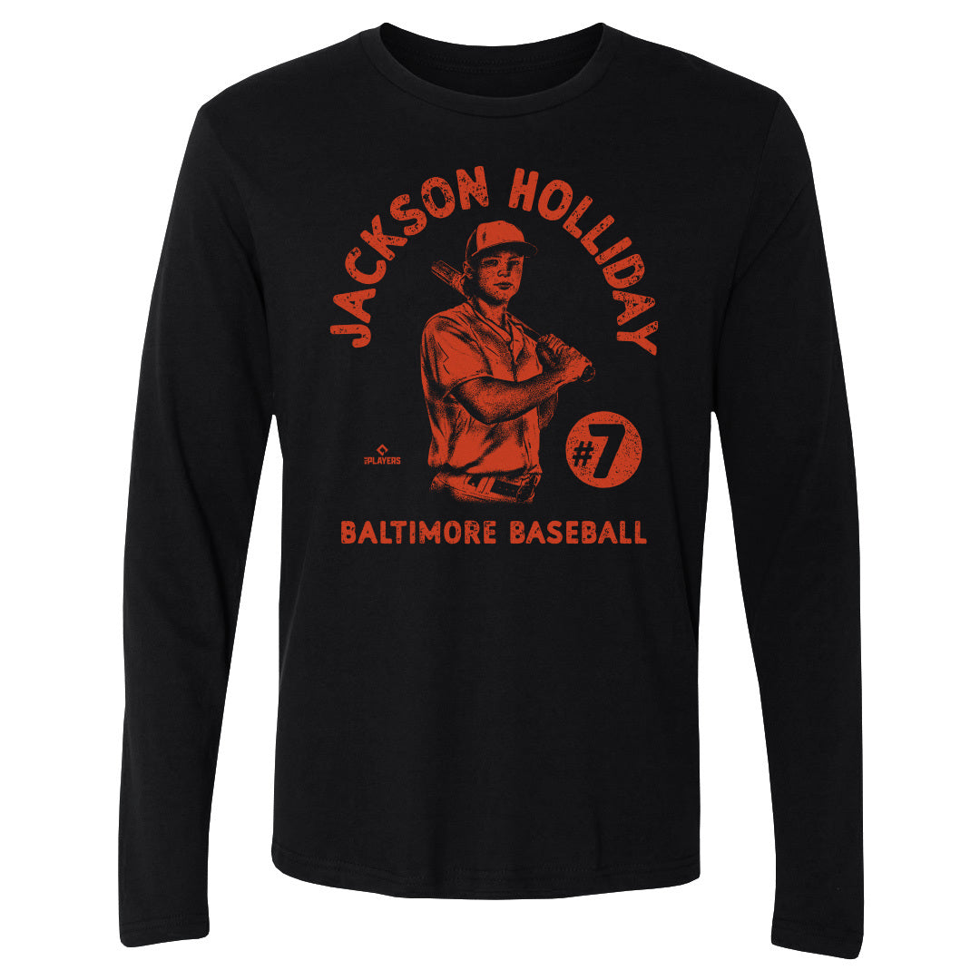 Jackson Holliday Men&#39;s Long Sleeve T-Shirt | 500 LEVEL
