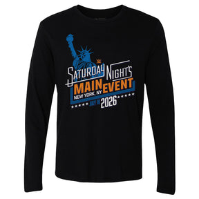 Saturday Night's Main Event Men's Long Sleeve T-Shirt | 500 LEVEL