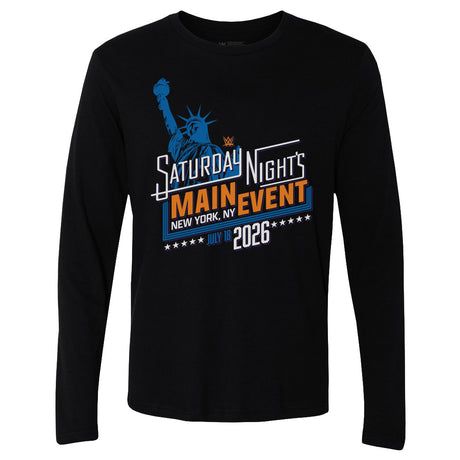 Saturday Night's Main Event Men's Long Sleeve T-Shirt | 500 LEVEL