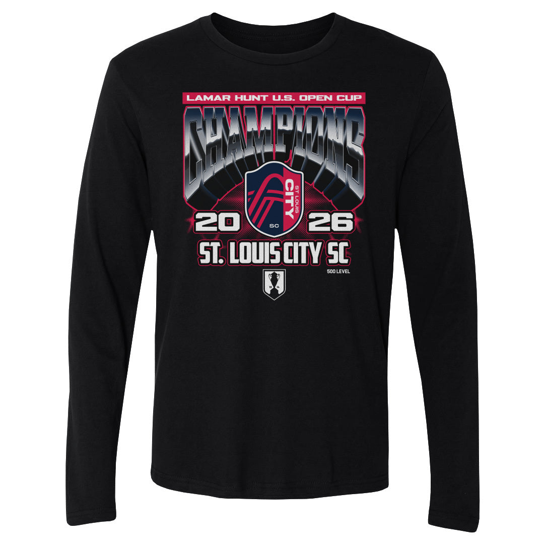 St. Louis City SC Men's Long Sleeve T-Shirt | 500 LEVEL