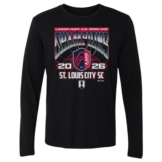St. Louis City SC Men's Long Sleeve T-Shirt | 500 LEVEL