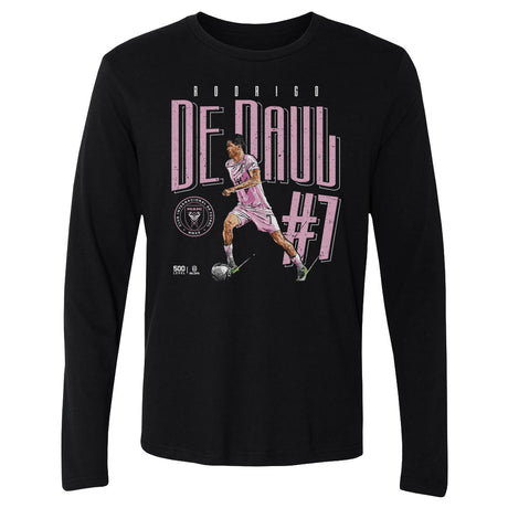 Rodrigo De Paul Men's Long Sleeve T-Shirt | 500 LEVEL