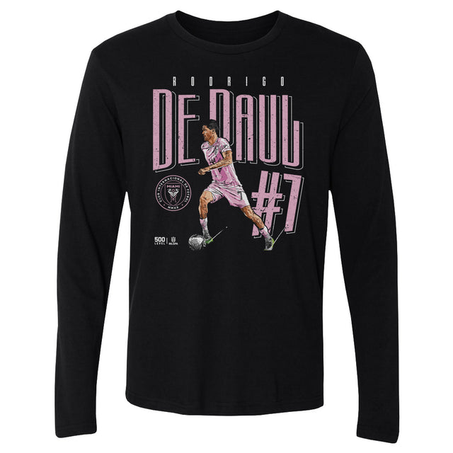 Rodrigo De Paul Men's Long Sleeve T-Shirt | 500 LEVEL