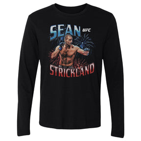 Sean Strickland Men's Long Sleeve T-Shirt | 500 LEVEL