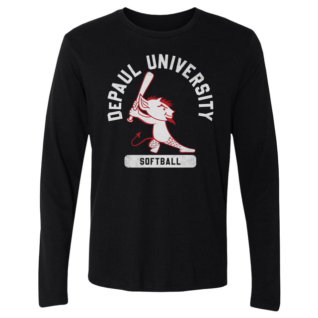DePaul Blue Demons Men's Long Sleeve T-Shirt | 500 LEVEL