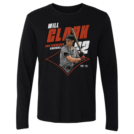 Will Clark Men's Long Sleeve T-Shirt | 500 LEVEL