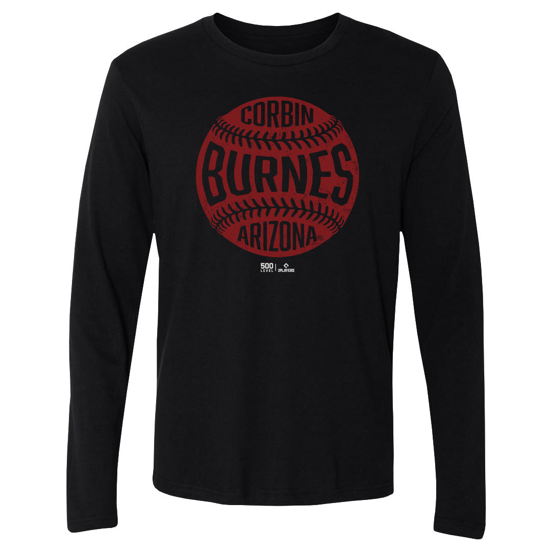 Corbin Burnes Men's Long Sleeve T-Shirt | 500 LEVEL