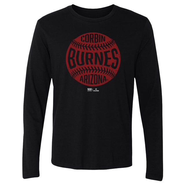 Corbin Burnes Men's Long Sleeve T-Shirt | 500 LEVEL