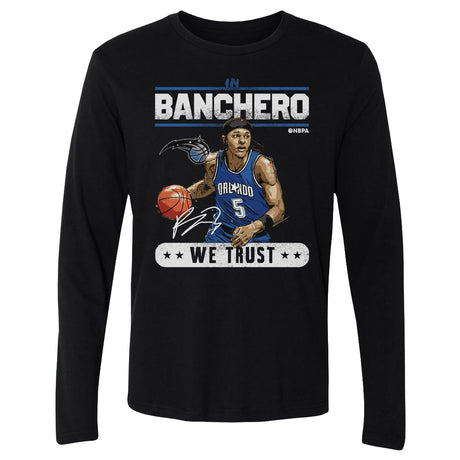 Paolo Banchero Men's Long Sleeve T-Shirt | 500 LEVEL