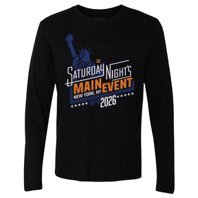 Saturday Night's Main Event Men's Long Sleeve T-Shirt | 500 LEVEL