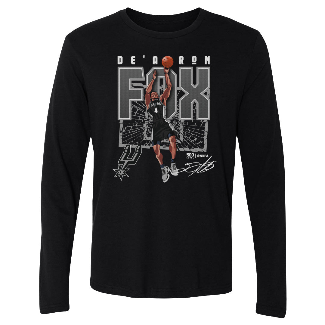 De'Aaron Fox Men's Long Sleeve T-Shirt | 500 LEVEL