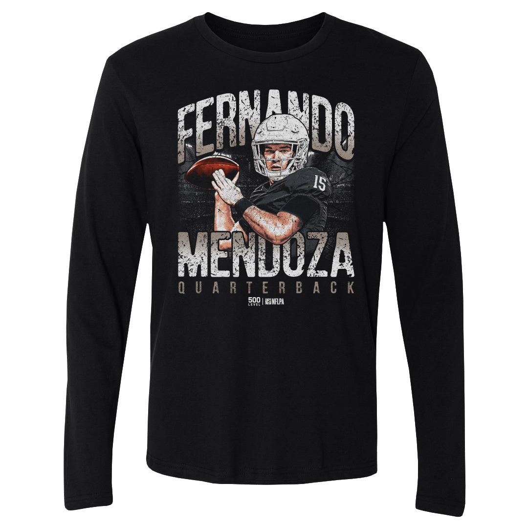 Fernando Mendoza Men's Long Sleeve T-Shirt | 500 LEVEL