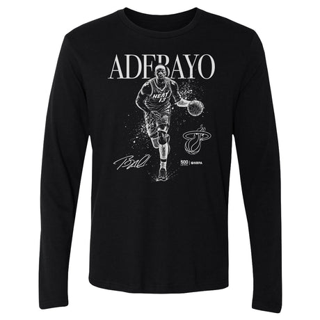 Bam Adebayo Men's Long Sleeve T-Shirt | 500 LEVEL