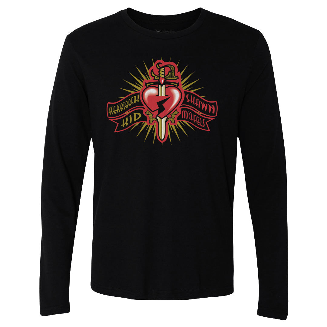 Shawn Michaels Men's Long Sleeve T-Shirt | 500 LEVEL