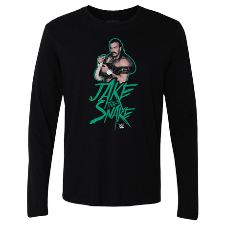 Jake The Snake Men's Long Sleeve T-Shirt | 500 LEVEL