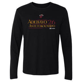 Bam Adebayo Men's Long Sleeve T-Shirt | 500 LEVEL