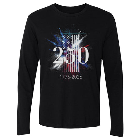 USA Men's Long Sleeve T-Shirt | 500 LEVEL