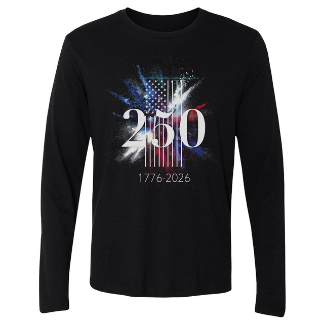 USA Men's Long Sleeve T-Shirt | 500 LEVEL