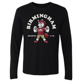 Birmingham Stallions Men's Long Sleeve T-Shirt | 500 LEVEL