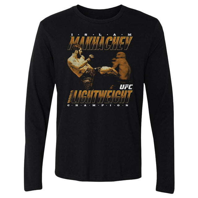 Islam Makhachev Men's Long Sleeve T-Shirt | 500 LEVEL