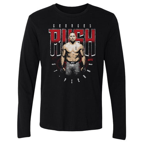 Georges St-Pierre Men's Long Sleeve T-Shirt | 500 LEVEL
