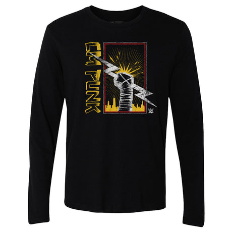 CM Punk Men's Long Sleeve T-Shirt | 500 LEVEL